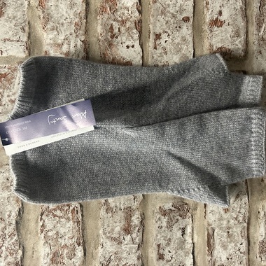 GL797 / Felt Grey, Cashmere Ladies wrist warmers