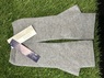 GL797 / Felt Grey, Cashmere Ladies wrist warmers Thumbnail