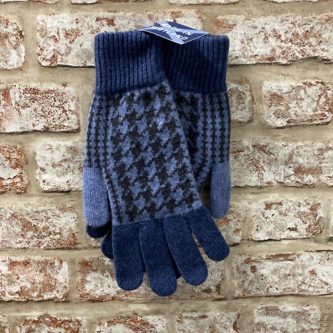 Mens lambswool gloves, Made in Scotland - SALE STOCK - Alan Santry